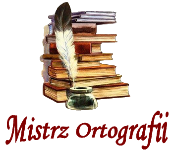 logo konkursu mistrz ortografii